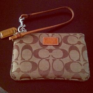 Reserved Coach Wristlet