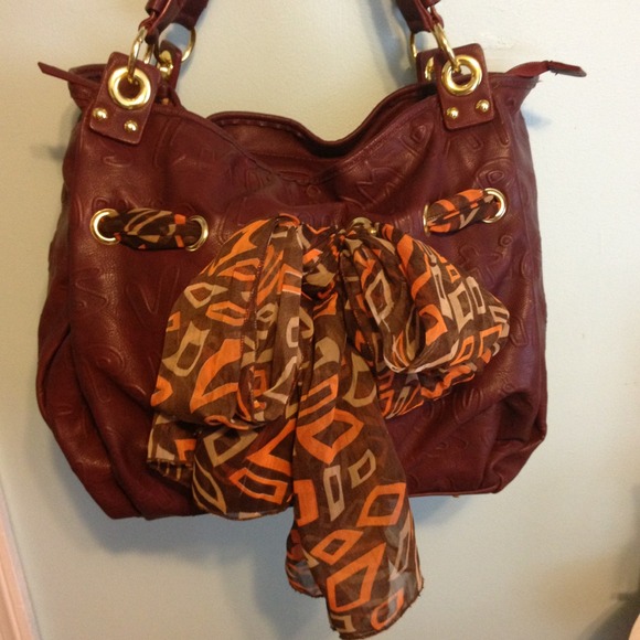 NEW maroon purse - Picture 3 of 4