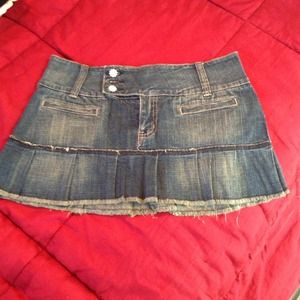 Denim skirt