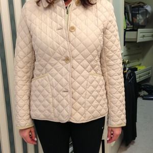 Ivory Quilted jacket