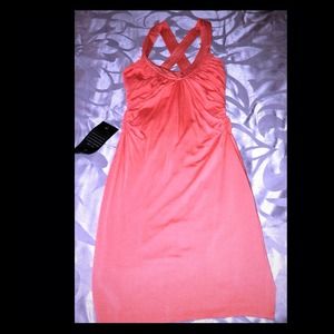 Beautiful Coral Bebe Dress