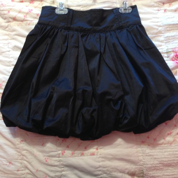 Black Forever 21 Bubble Skirt