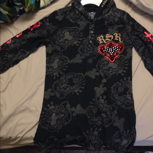 Long sleeve hooded shirt!