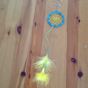 Hand made dream catcher with keychain