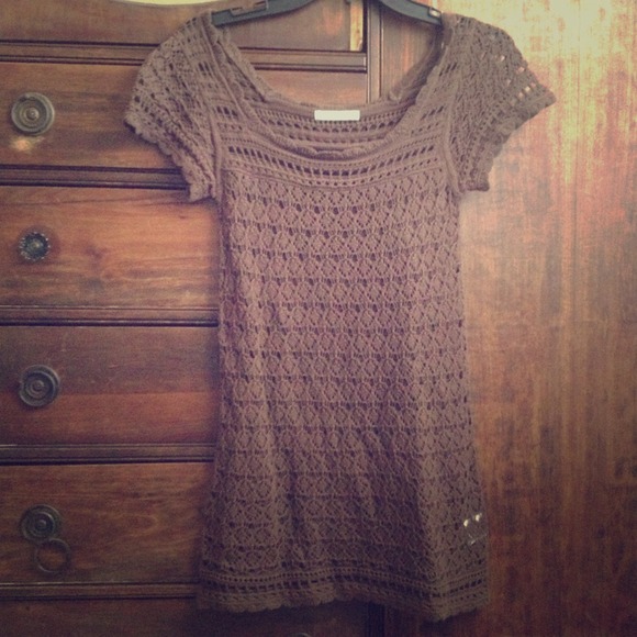 Adorable crocheted top