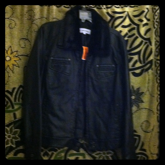 Calvin Klein leather jacket  NWT