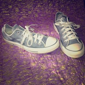 FOR RANISE Silky Blue Converse All Stars