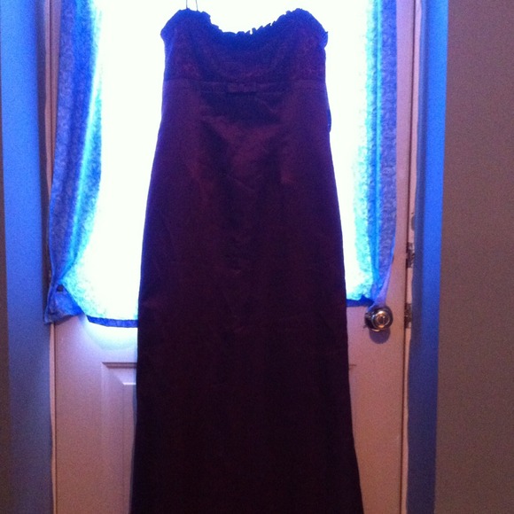 Floor length gown