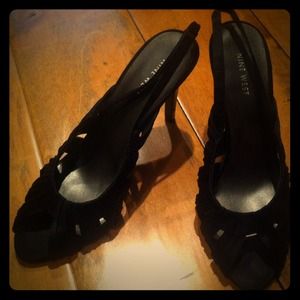 Nine West black heels