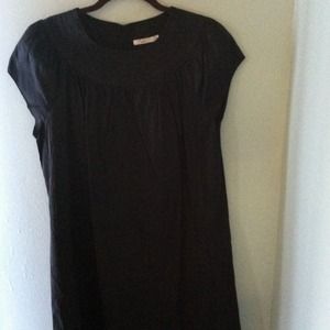 Calypso black silk dress