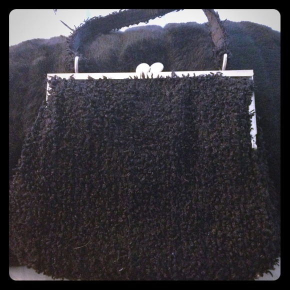 Vintage looking shabby purse