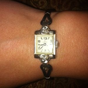 Omega watch with diamonds