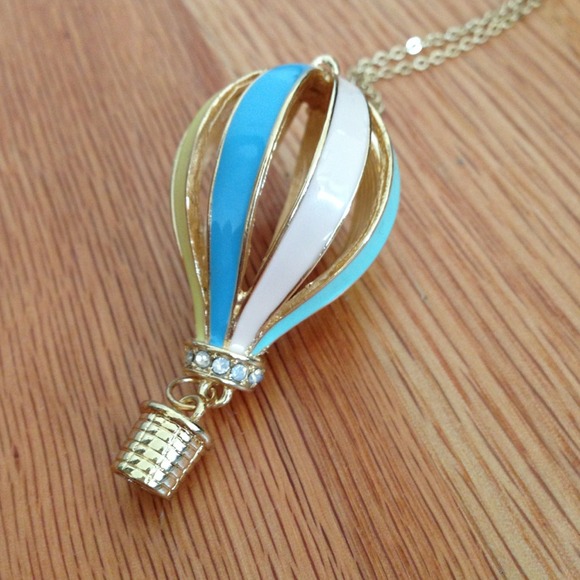 Hot Air Balloon Necklace