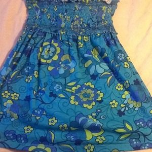 Sleeveless summer top