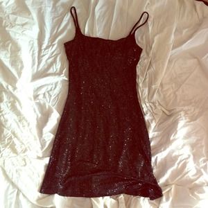 Black Sparkly Dress