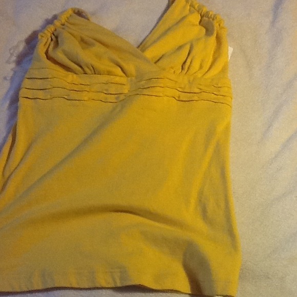 Yellow summer top