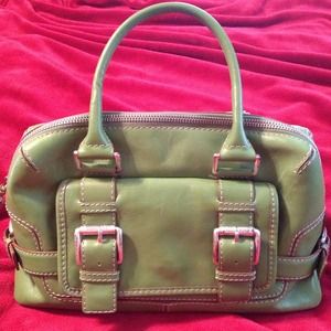 Reserved - Michael Kors green tote purse