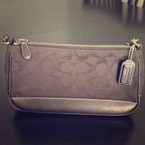 Coach signature purse