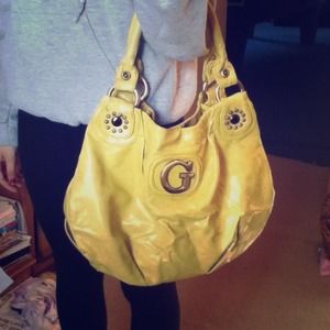 Mustard Yellow Guess Purse