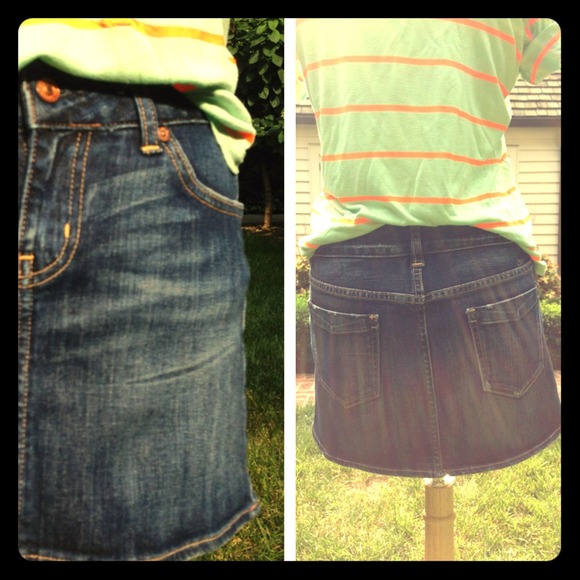 Gap denim mini