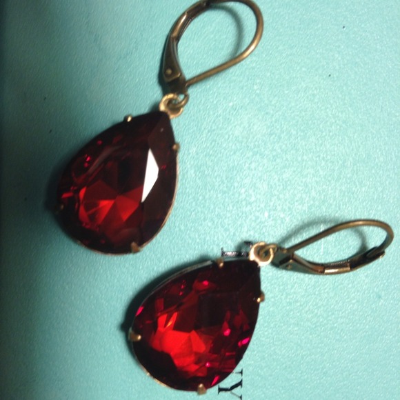 @cvz15-👭💗👭Vintage Red and Green Jewelry Sets
