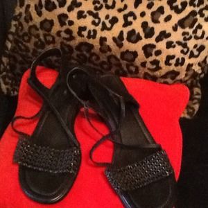 Black sandals