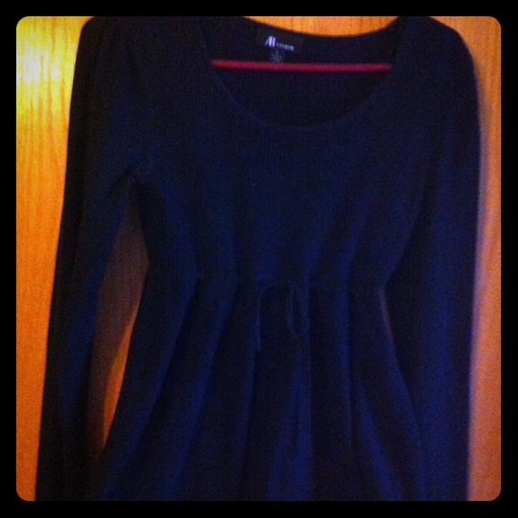Black baby doll long sleeve