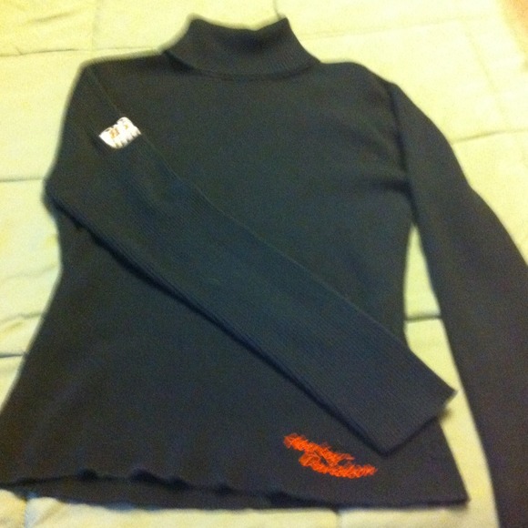Black Harley Davidson sweater
