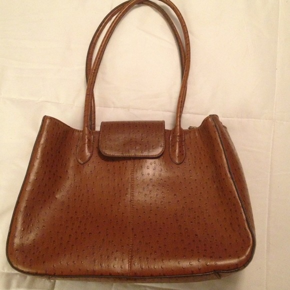 Ostrich tote! Awesome work/school tote!
