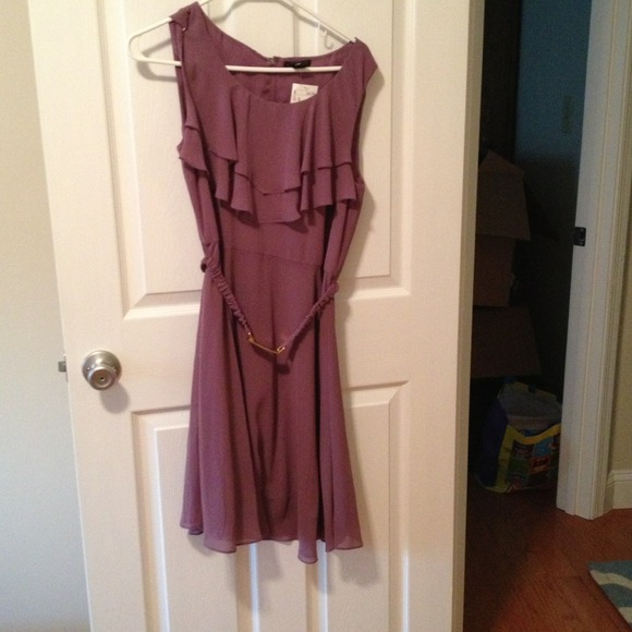 H&M Lilac Ruffle top dress