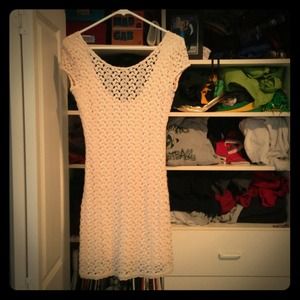 Free people white lace dress