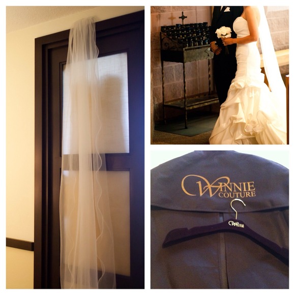 Winnie Couture Kamilia Wedding Gown in Pearl {OBO} - Picture 2 of 3