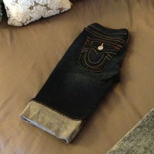 True Religion Crop Jeans