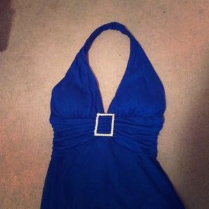 ✂Beautiful blue evening dress✂