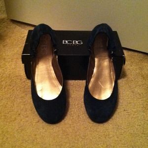 BCBG blue, flats.