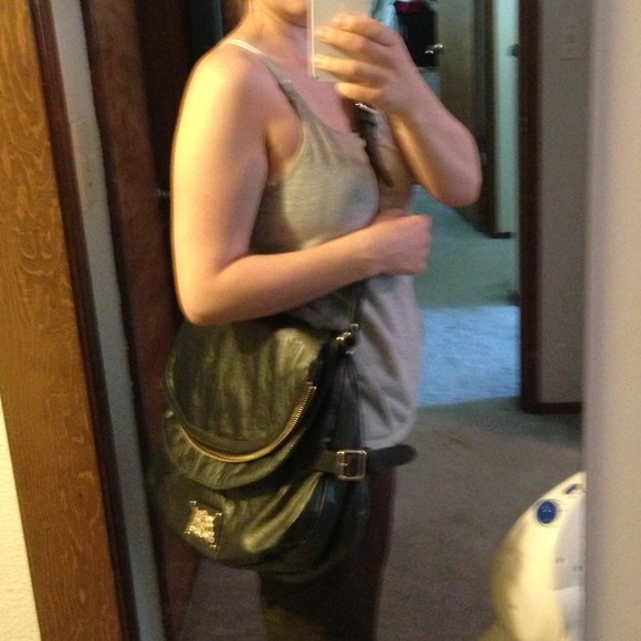 Juicy Couture Nylon Kel in Khaki Green