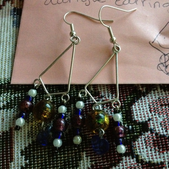 Unique handmade earrings - Picture 1 of 2