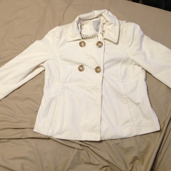 White jacket! SOLD.