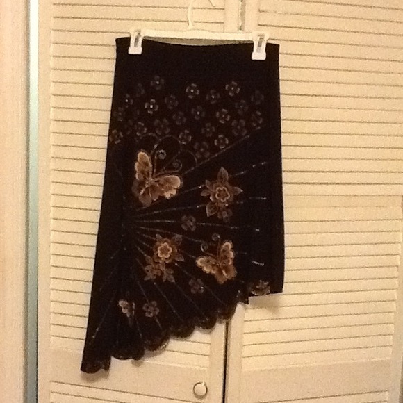 Brown skirt