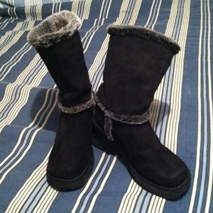 Fuzzy boots