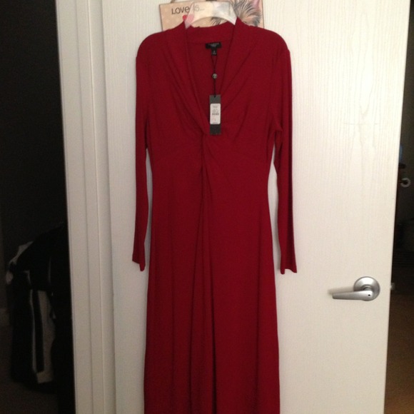 Talbots 10% off beautiful never worn red dress - Picture 1 of 2