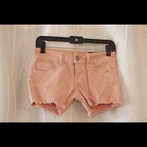 American eagle pink shorts