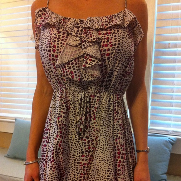 SOLD in bundle!! Leopard print sundress - Picture 1 of 2