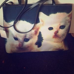 NWT cat handbag
