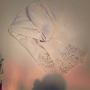 White scarf