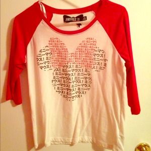 BUNDLED Minnie Mouse Japanese Shirt