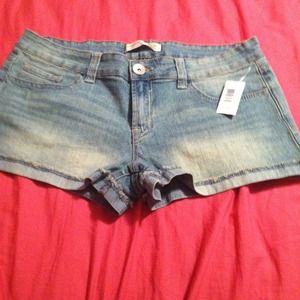 NWT denim shorts