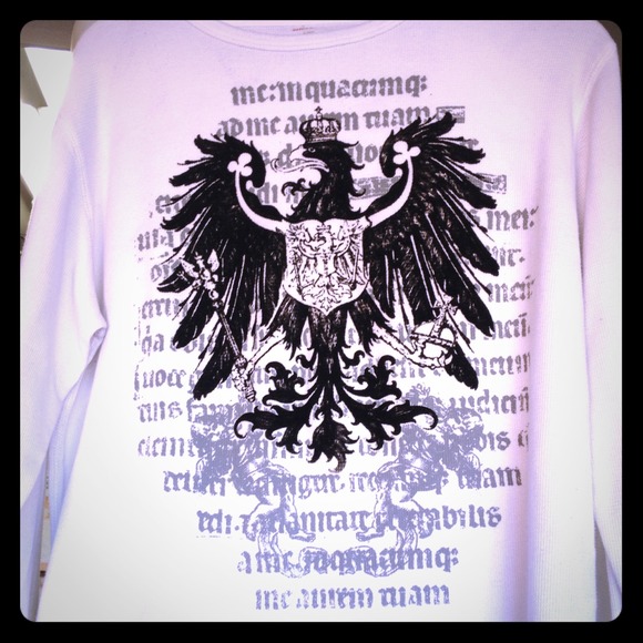 ⬛Mens thermal white shirt⬛