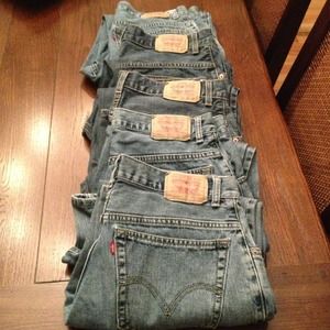 5 pair Kids (boys) Levi's size 12H 550 jeans