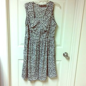 Animal print dress